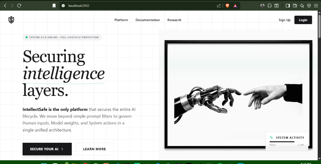 IntellectSafe Platform